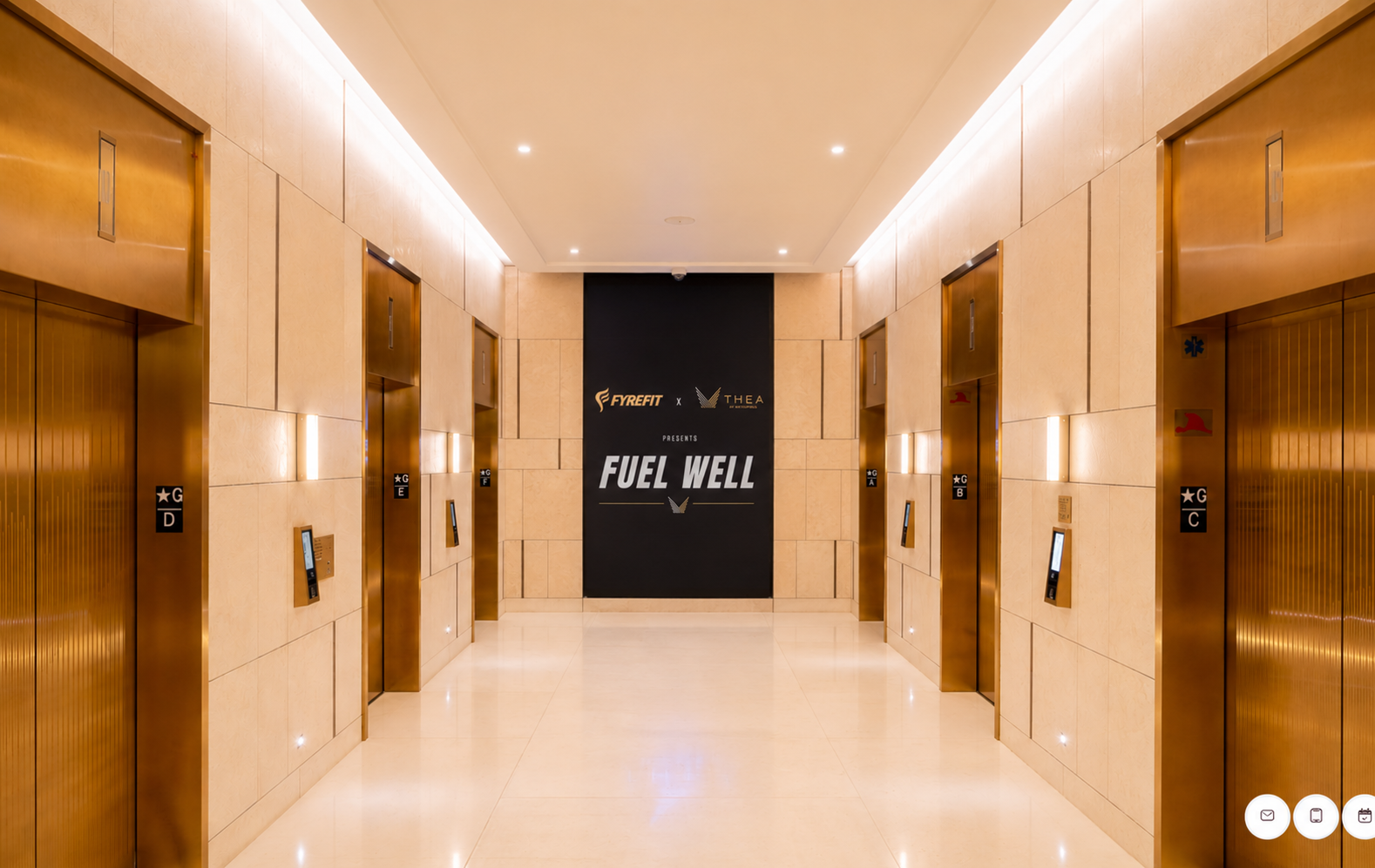 Partnership — resident event at a luxury property